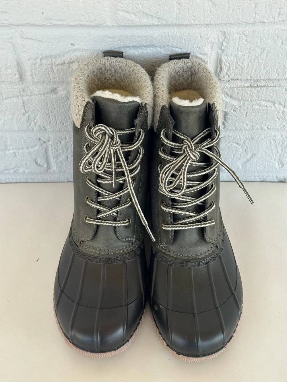 Magellan Mid Sweater Duck Boots Women's 8